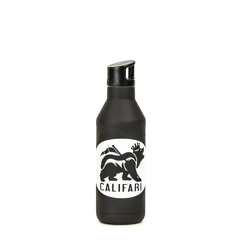 17oz Insulated Stainless Steel Bottle  in Matte Black