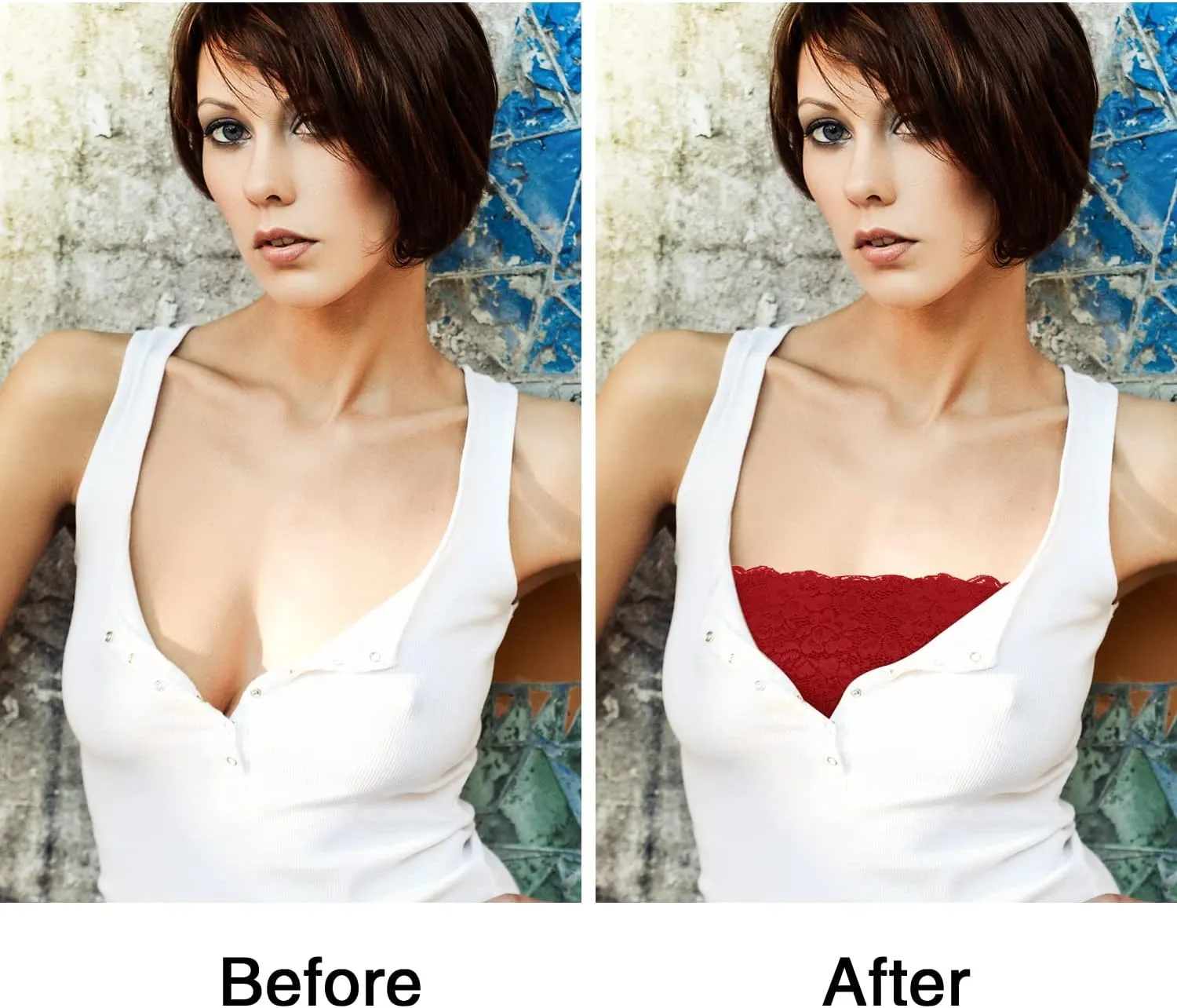 4 Pieces Women Lace Bandeau Bra Tube Top Elastic Strapless No Sponge Pad No Underwire Bra for Daily Favor