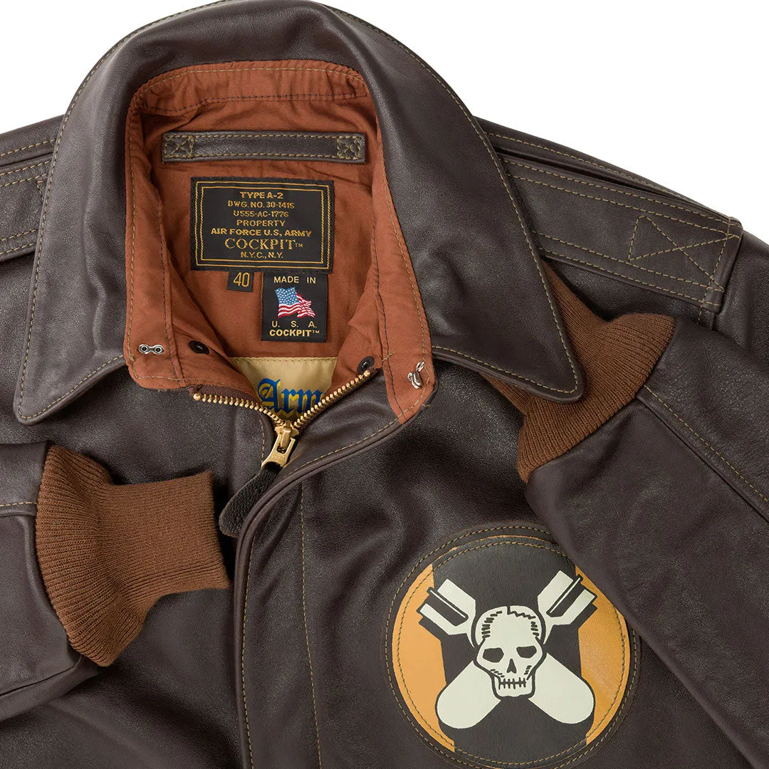 Aces and Eights™ Hand-Painted Flight Jacket Z21V029M