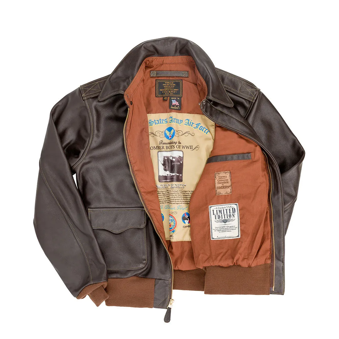 Aces and Eights™ Hand-Painted Flight Jacket Z21V029M