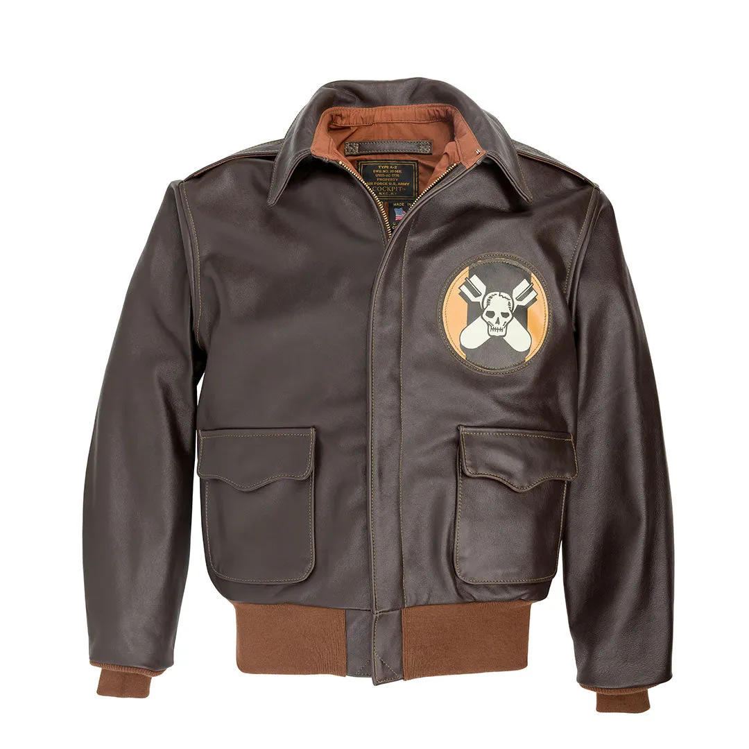 Aces and Eights™ Hand-Painted Flight Jacket Z21V029M