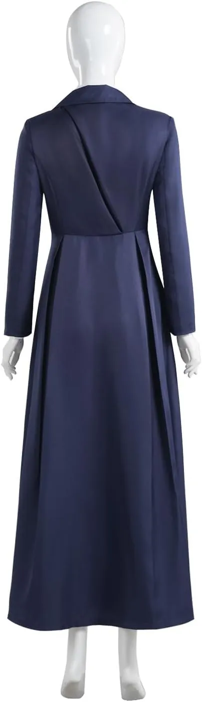 Agatha Cosplay Costume Agatha Harkness Trenchcoat Shirt Pants Uniform Suit Scarlet Witch Halloween Outfits
