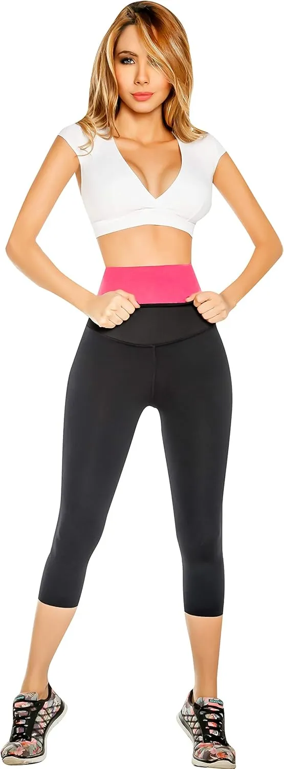 ARANZA Womens Active Sauna Hot Shaper Pants Leggings with Neoprene Waist Cincher