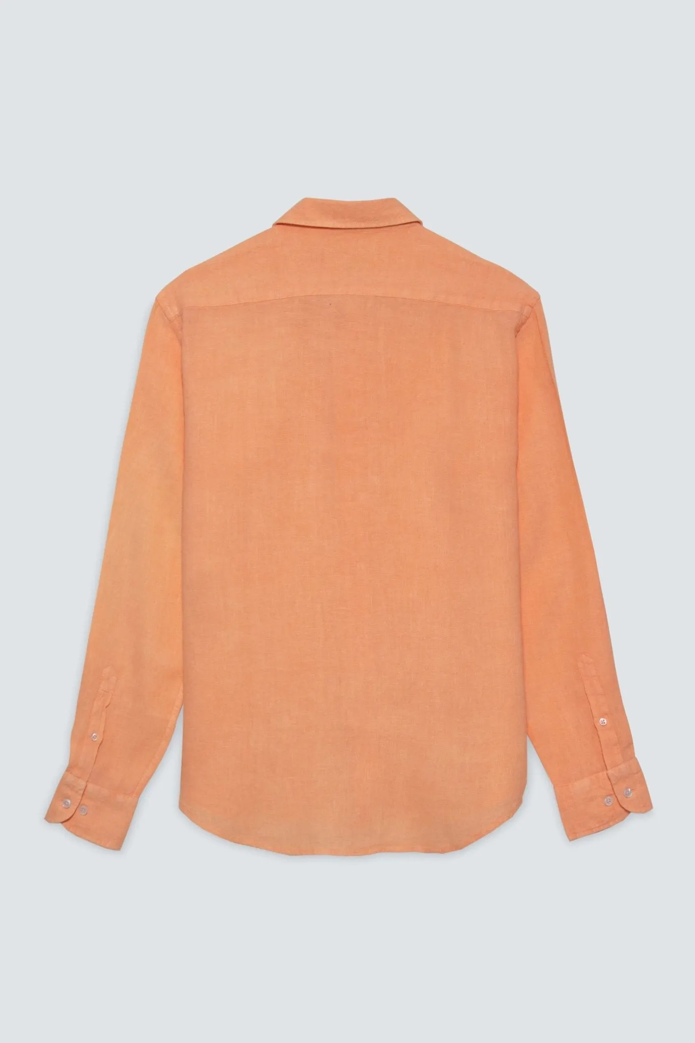 basic linen shirt light coral