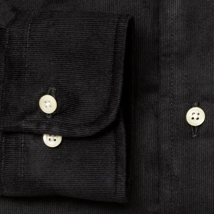 Black Italian Corduroy