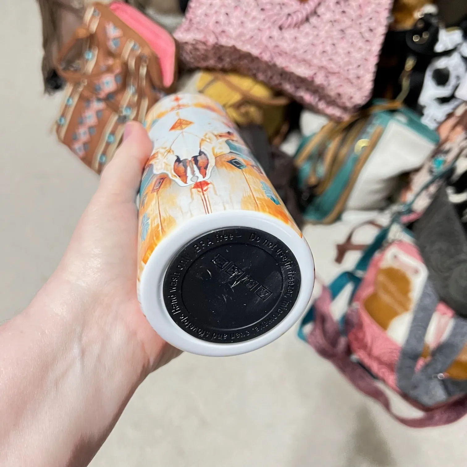 Bullhead Insulated Tumbler with Straw 20 oz