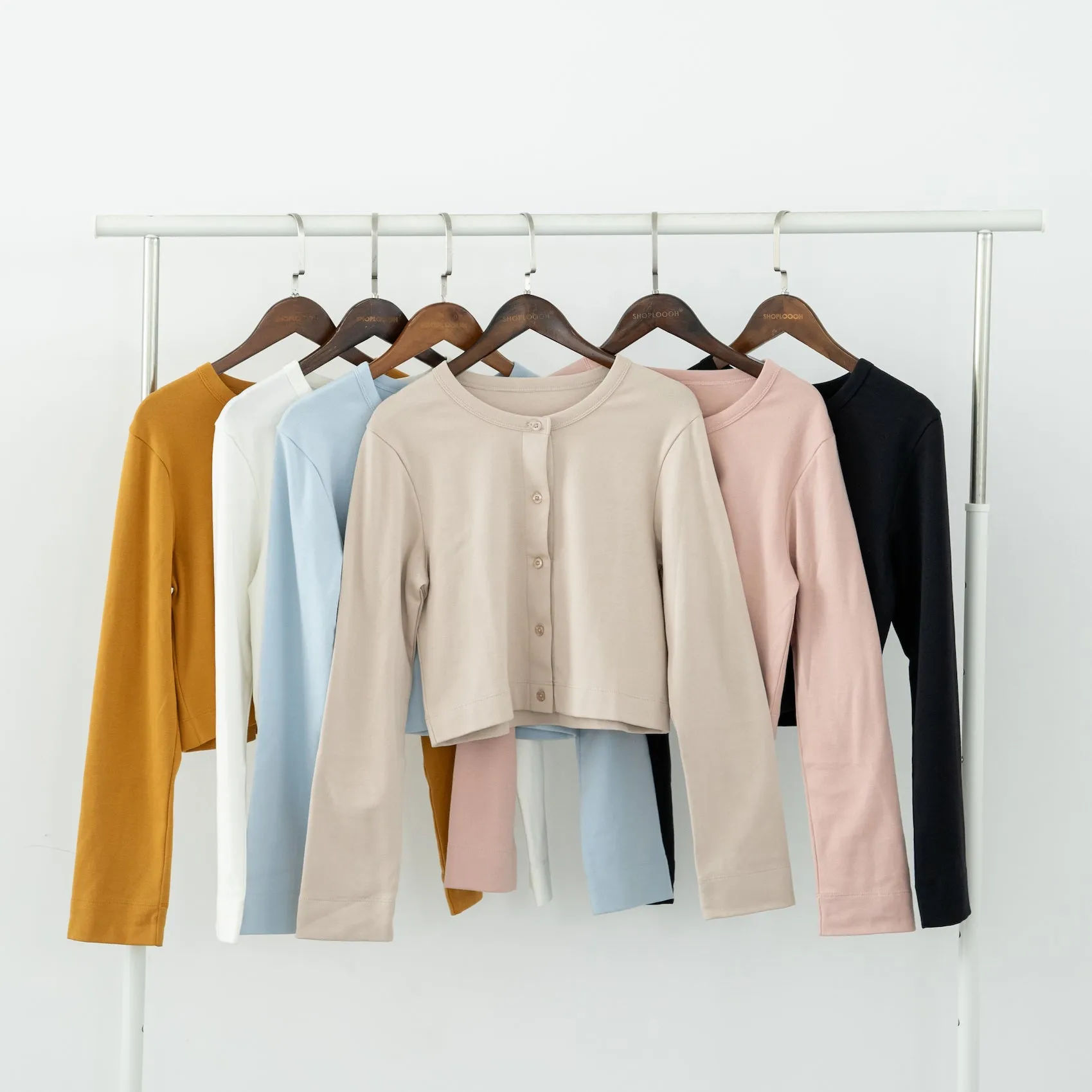 Button Down Cotton Cardigan
