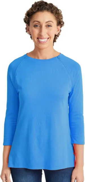 Care Wear Womens Long-Sleeve Chest Port Access Shirt  Womens Long-Sleeve Shirt with Port Access for Central Line