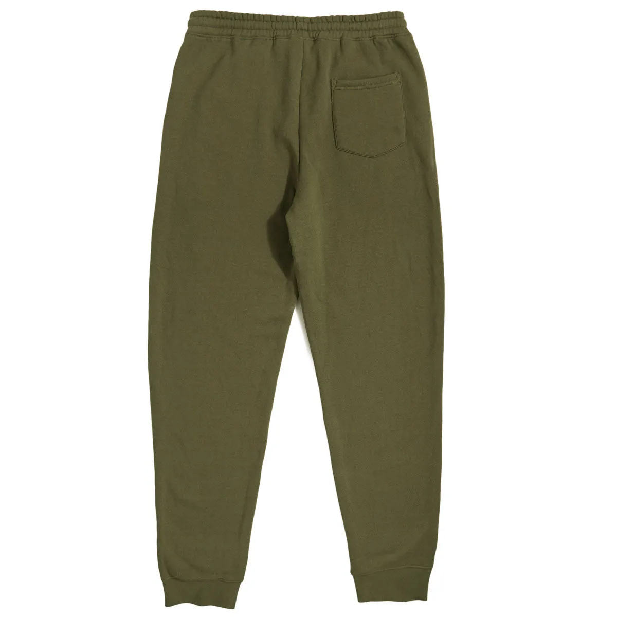 CCS Logo Rubber Patch Sweat Pants - Army Green