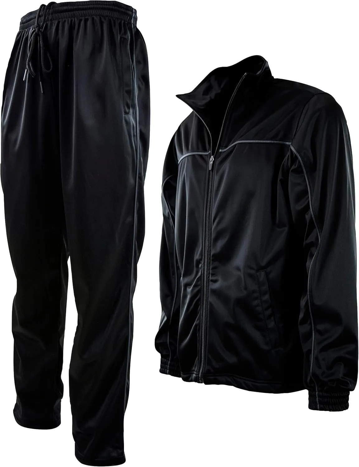 ChoiceApparel Mens Active Tracksuit with Zippered Back Pocket