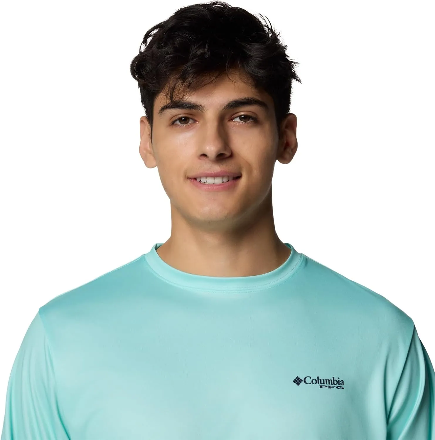 Columbia Men's Terminal Tackle PFG Fins and Stripes Long Sleeve