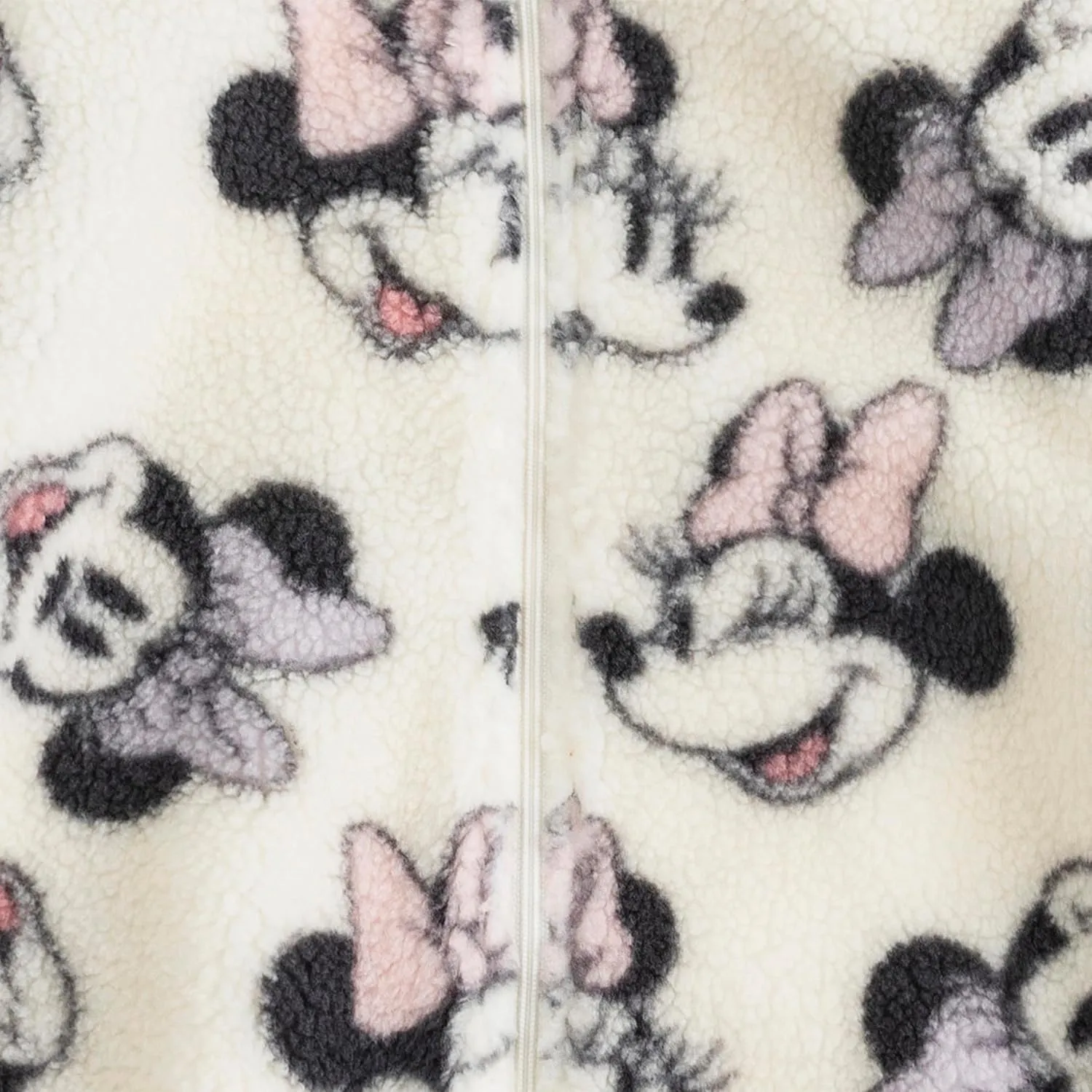 Disney Minnie Mouse Winnie the Pooh Girls Sherpa Coat Jacket for Infant, Toddler, and Big Kids