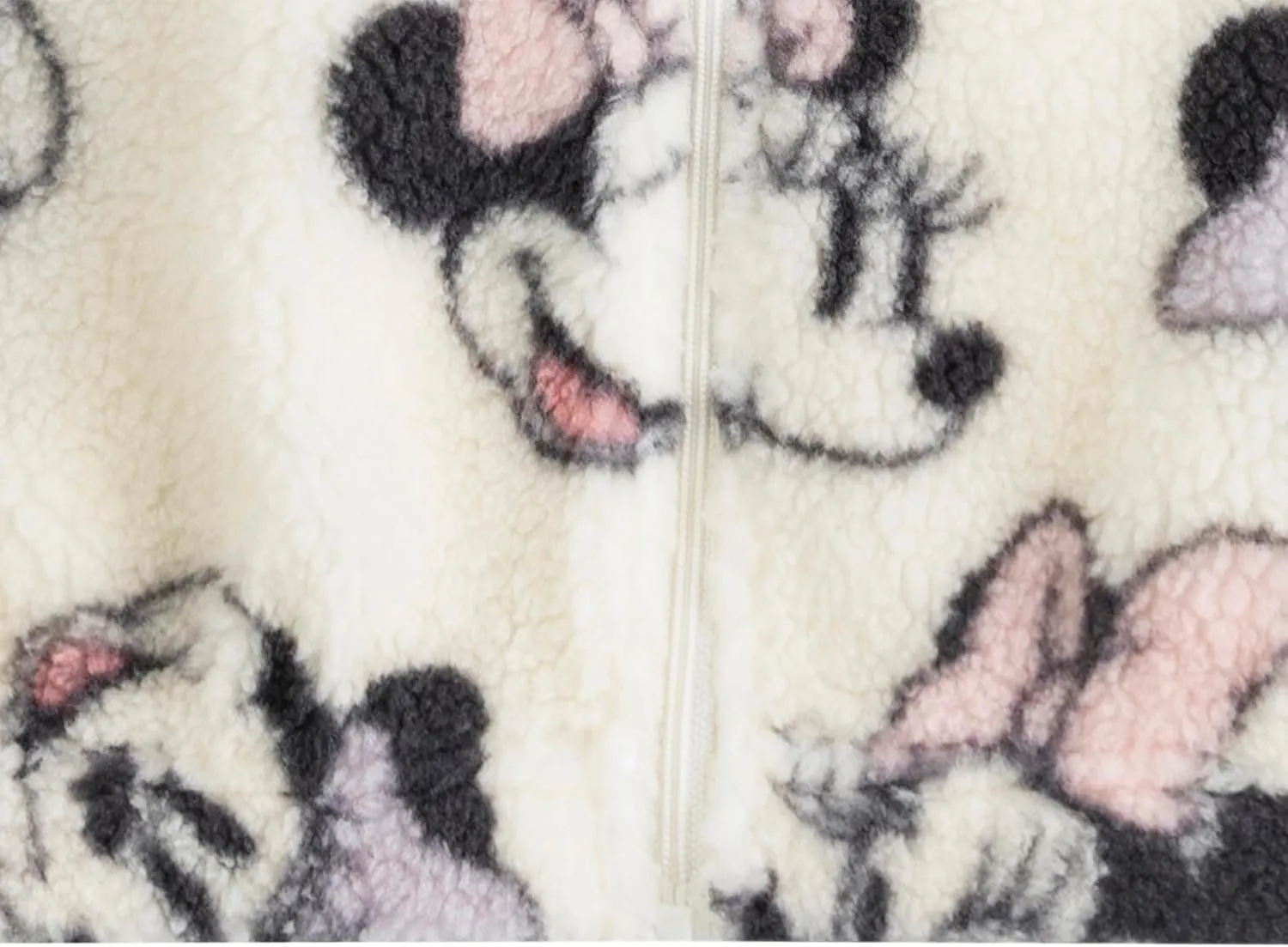 Disney Minnie Mouse Winnie the Pooh Girls Sherpa Coat Jacket for Infant, Toddler, and Big Kids