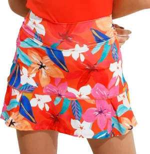 Dona Jo Official JoJo Women Skirt - Pleated Tennis Skirt w/Shorts & Built in Deep Pockets, Active Wear Clothing