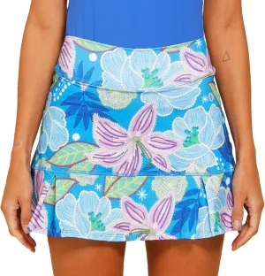 Dona Jo Official JoJo Women Skirt - Pleated Tennis Skirt w/Shorts & Built in Deep Pockets, Active Wear Clothing