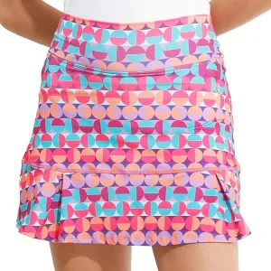 Dona Jo Official JoJo Women Skirt - Pleated Tennis Skirt w/Shorts & Built in Deep Pockets, Active Wear Clothing