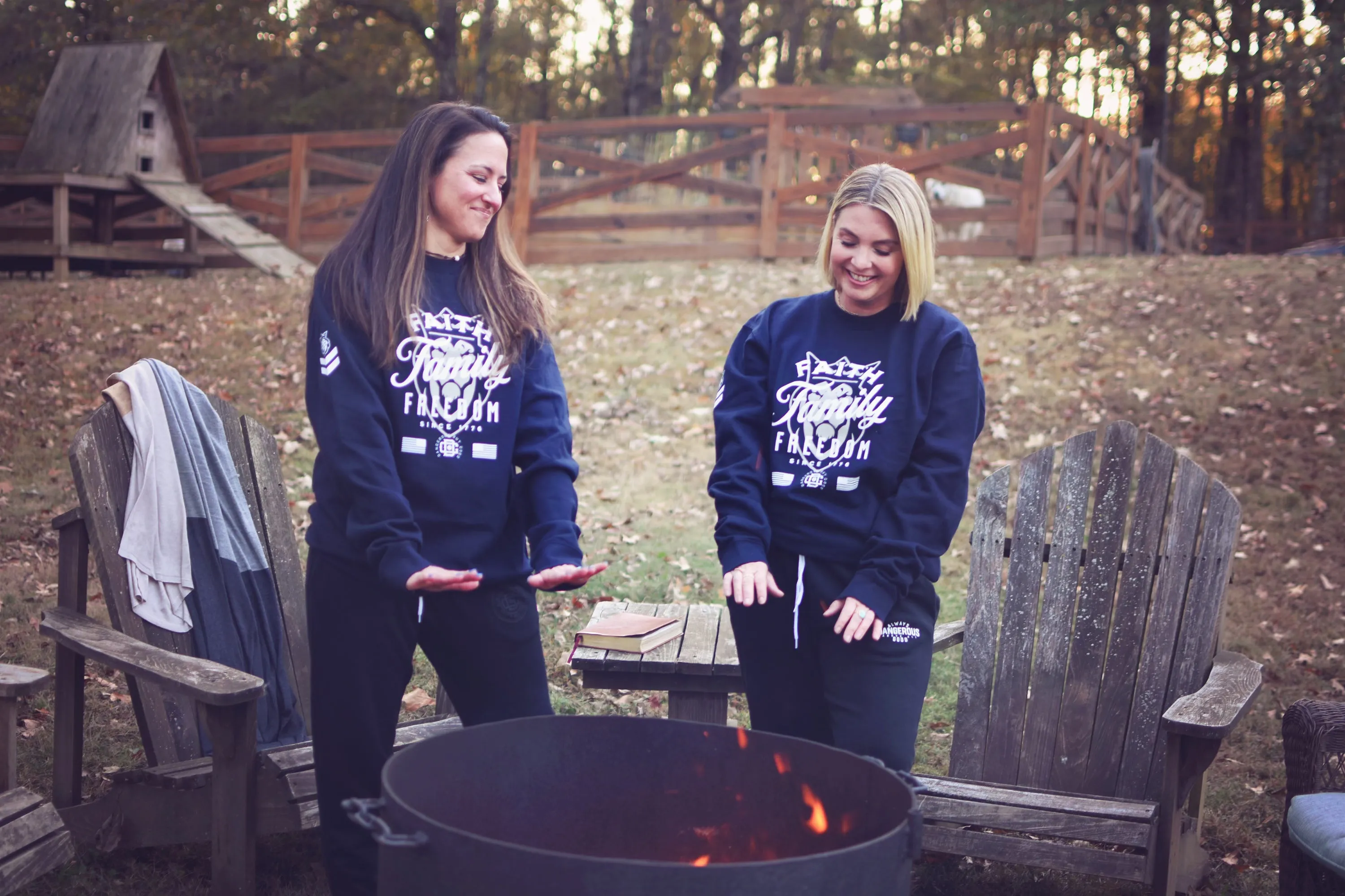 F3  Navy Crew Sweatshirt