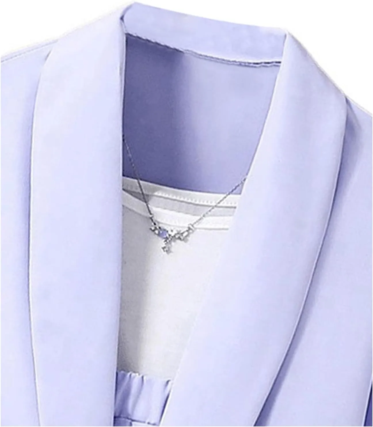 Floerns Girls 2 Piece Outfit Solid Lapel Collar Blazer Jacket with Pants Suit Set