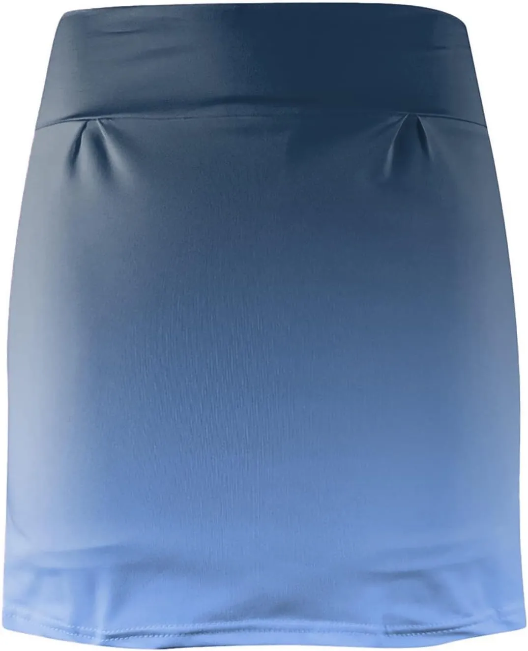 Flowy Shorts for Women Fashion High Waisted Tummy Control Skorts Bohemian Gradient Color Golf Tennis Mini Skirts