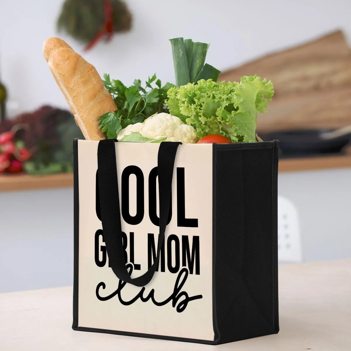 Grandma Mimi Gigi Granny Nana Memaw Nanny Mama Mum Mom Aunt Gifts Cool Canvas Tote Bag for Women