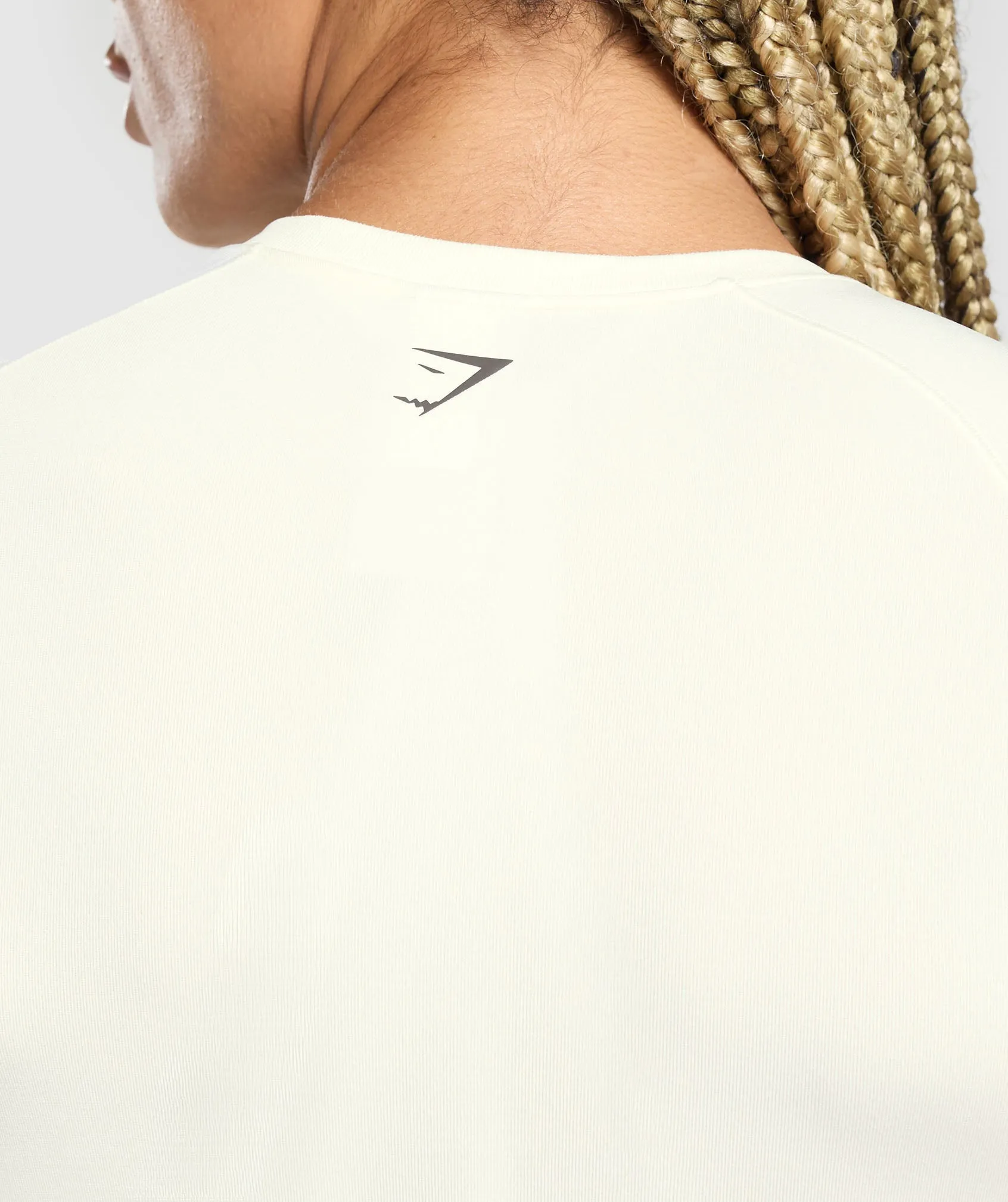 Gymshark Soft Life Baby Tee - Soft White