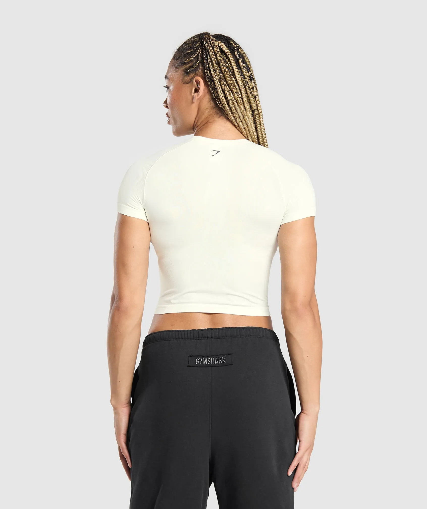 Gymshark Soft Life Baby Tee - Soft White