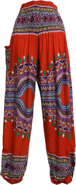 Indian Bohemian Gypsy Ethnic Dashiki Print Yoga Cotton Harem Pants