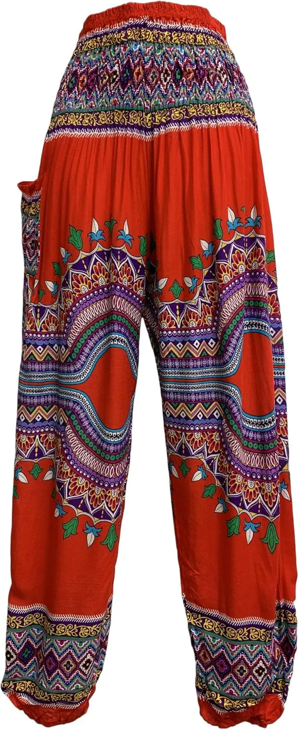 Indian Bohemian Gypsy Ethnic Dashiki Print Yoga Cotton Harem Pants