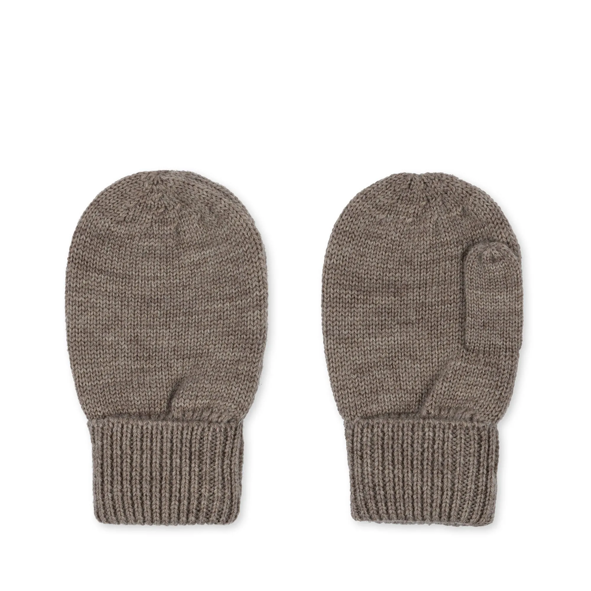Konges Sljd Louli Mittens - Soft Brown