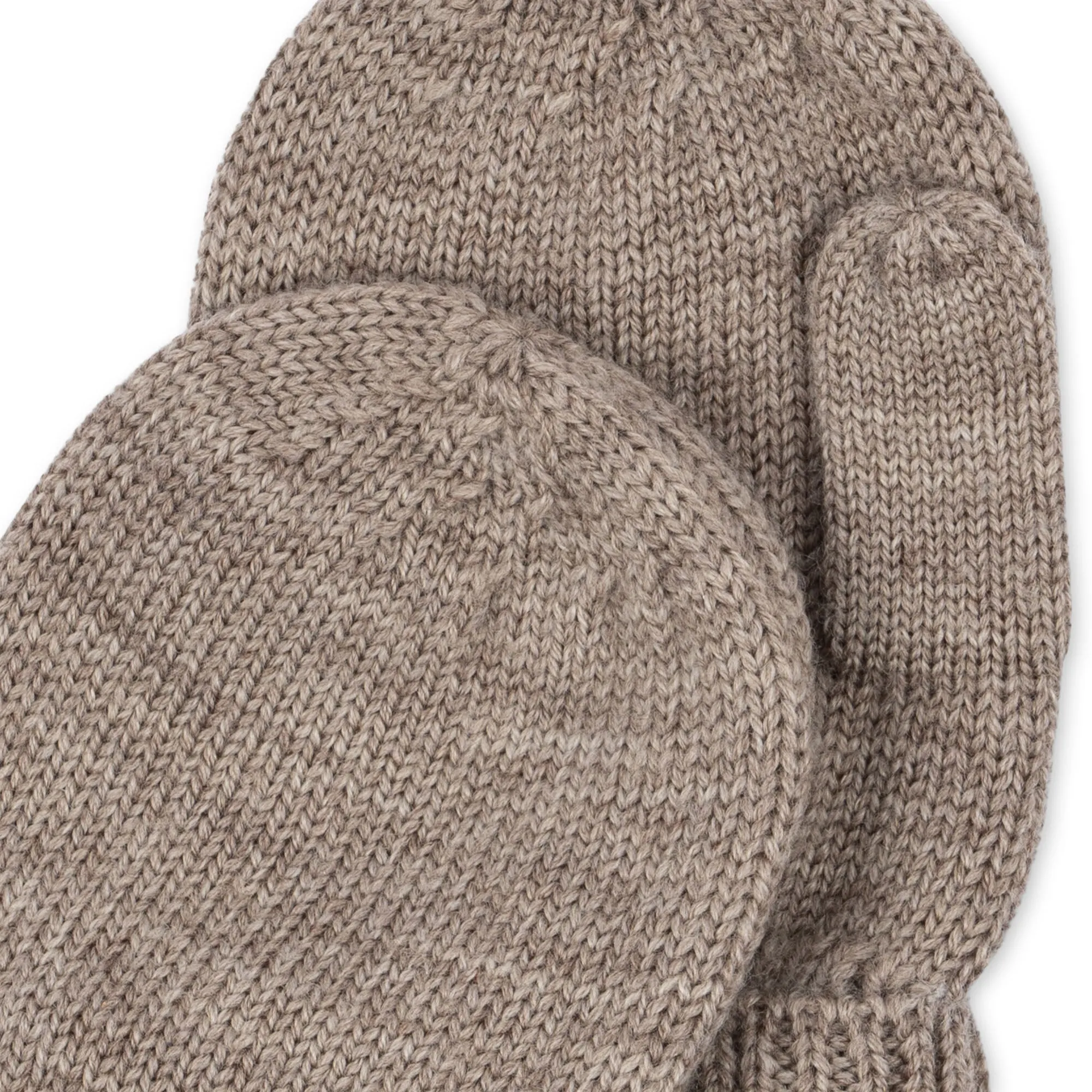 Konges Sljd Louli Mittens - Soft Brown
