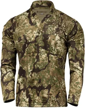 Kryptek Dallol LS Rugby Shirt for Men - Advanced Cool Touch Tech, Moisture Wicking, Quick Dry, UPF Protection