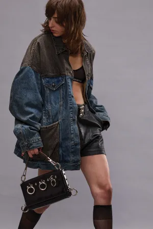 LACEY TRUCKER JACKET - DAWSON INDIGO COLOR BLOCK