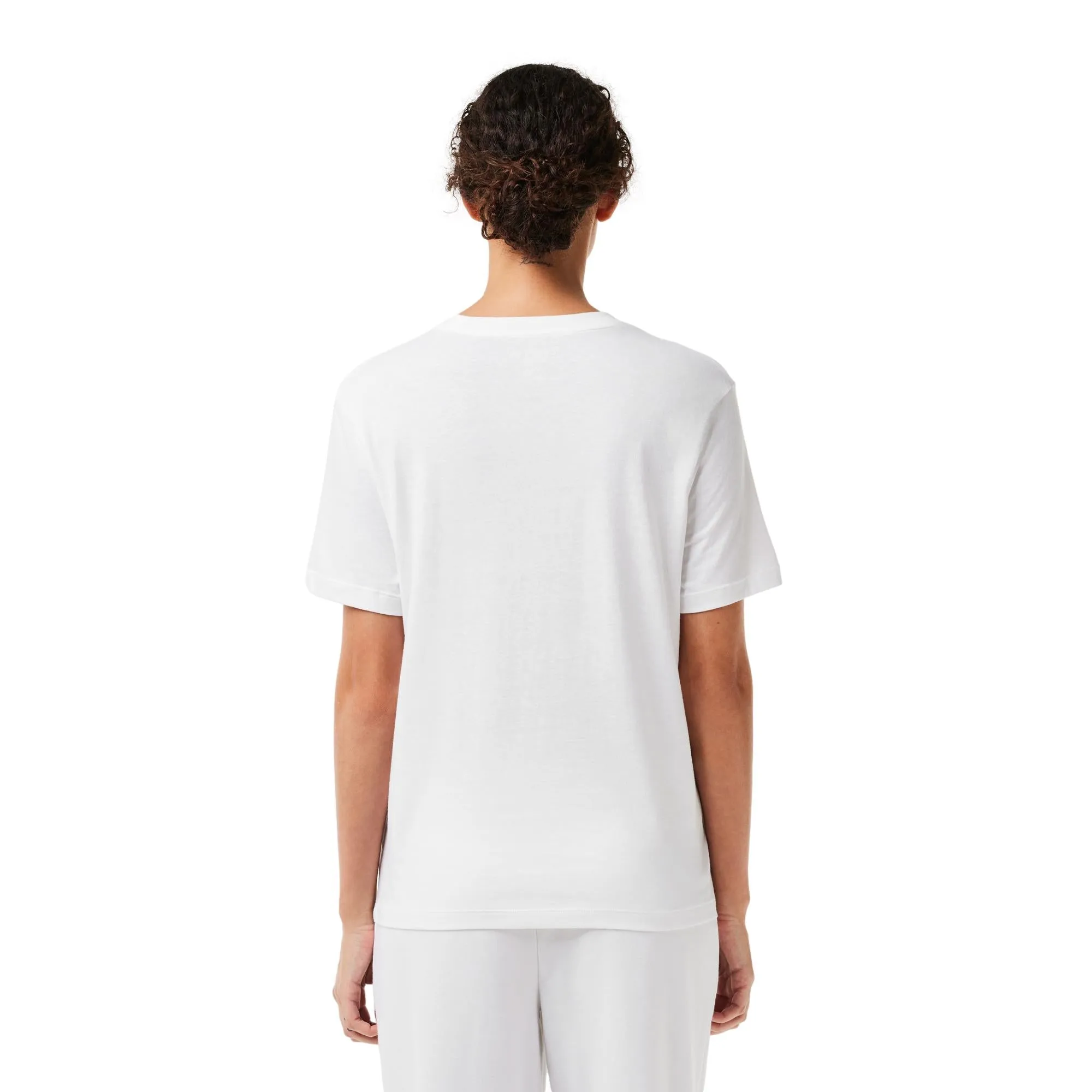 Lacoste Womens Loungewear T-Shirt - White