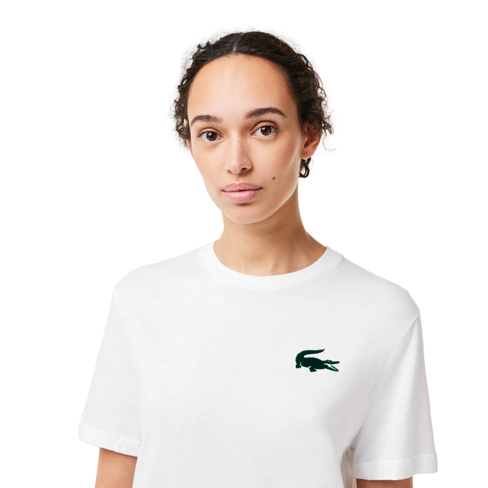 Lacoste Womens Loungewear T-Shirt - White