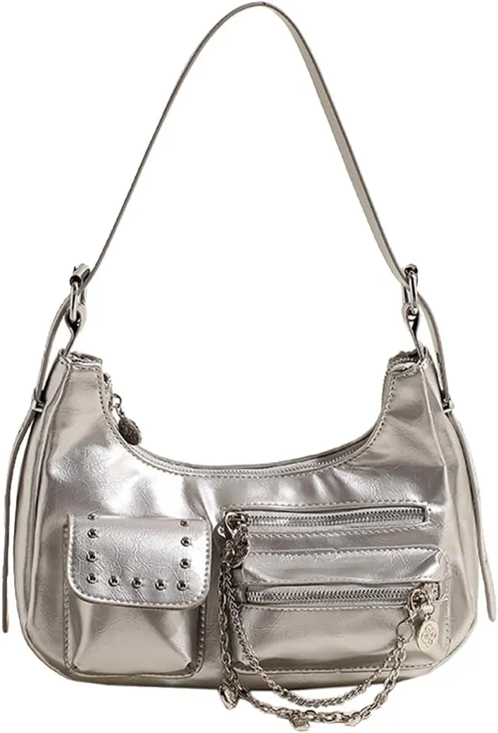 Ladies Fashion Handbag - Soft PU Leather Crossbody, Top-handle, Messenger, Medium Hobo Bag