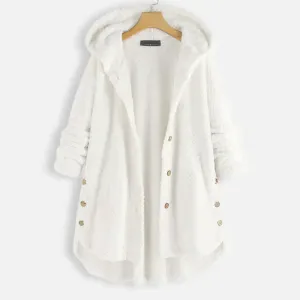 Larissa | The comfortable fleece-lined hooded jacket