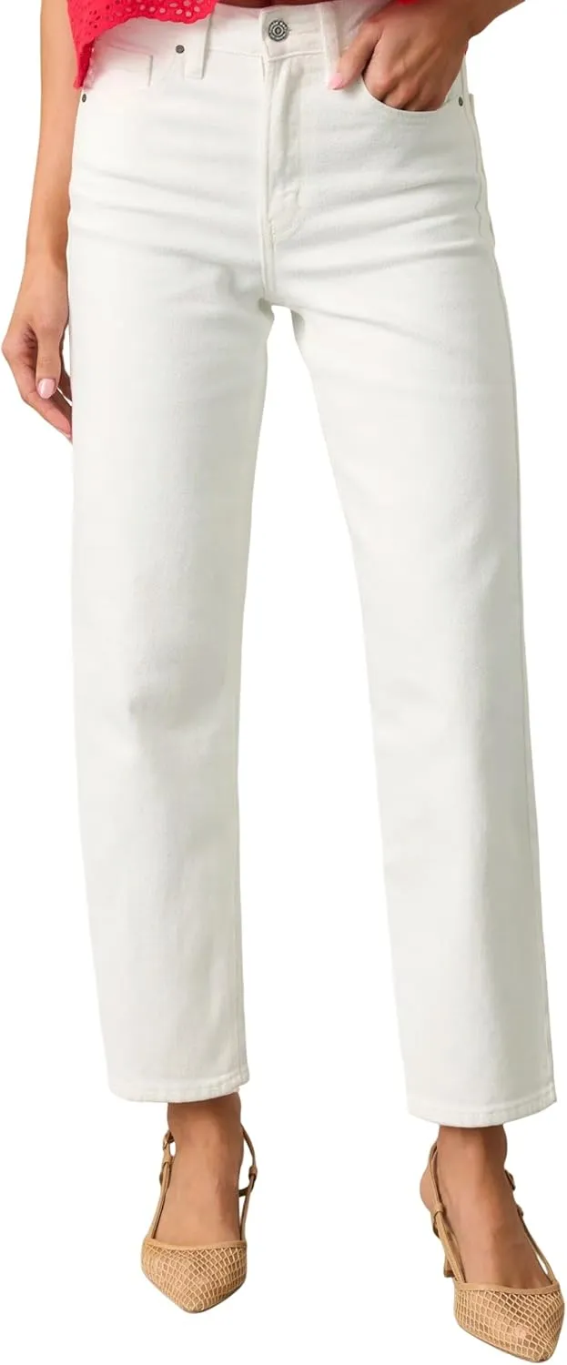 Lesore Womens High Waist Stretch Distressed Jeans Destroyed Denim Pants