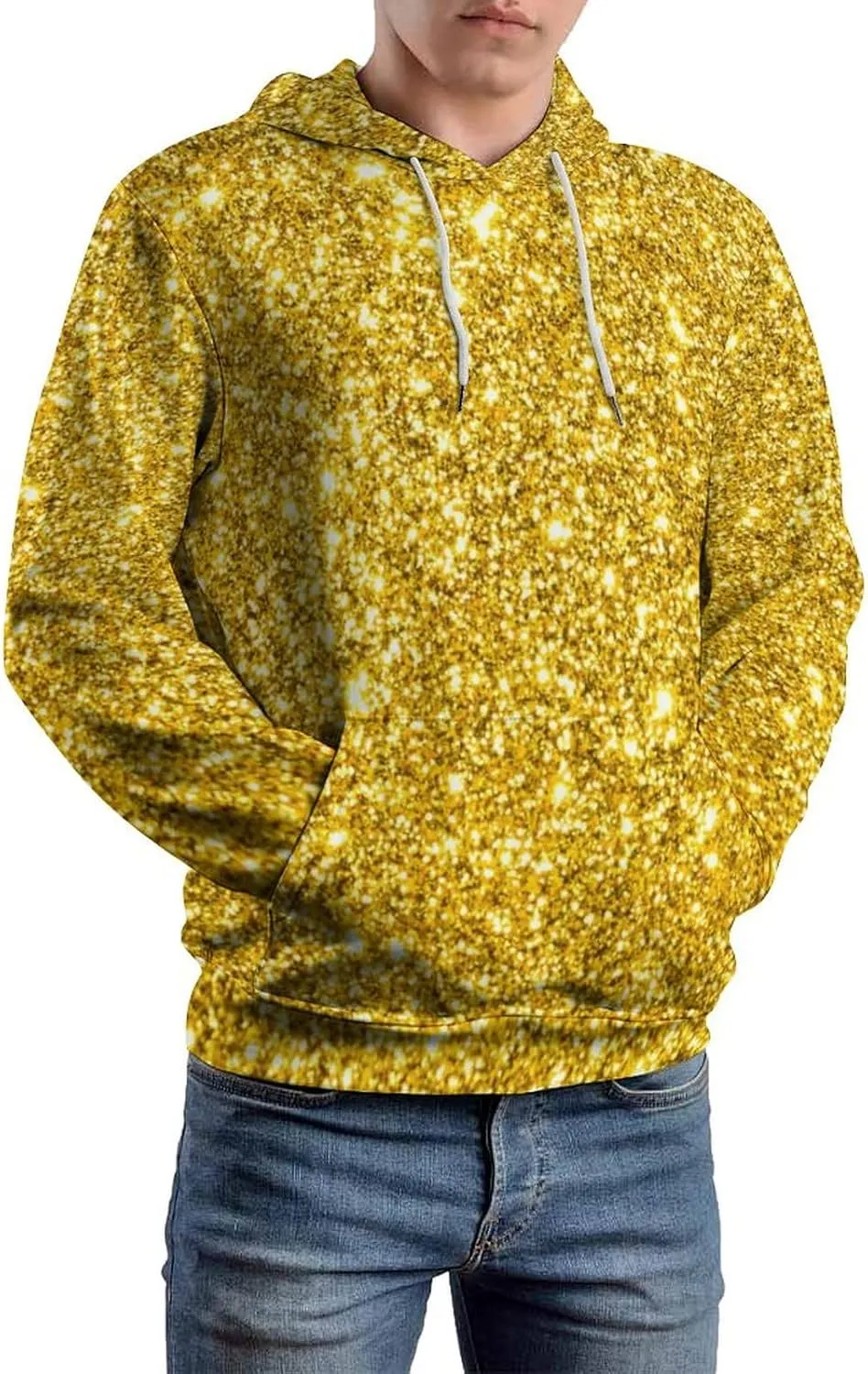 Long Sleeve Fashion Hoodie Pullover Sweatshirt Oversized Pockets Sweatshirts
