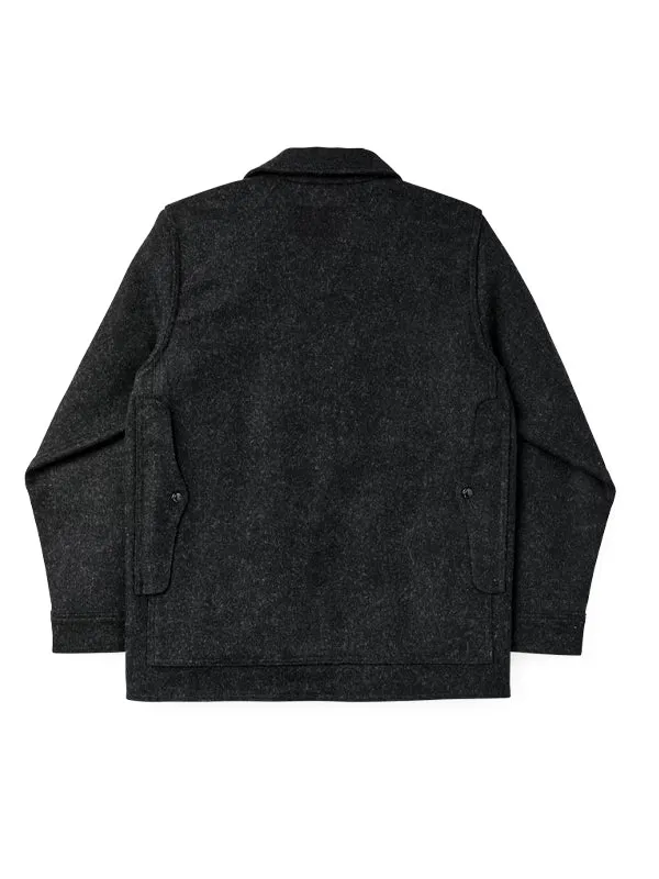 Mackinaw Wool Cruiser Jacket: Charcoal