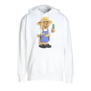 Market Botanical Bear sweatshirt, white