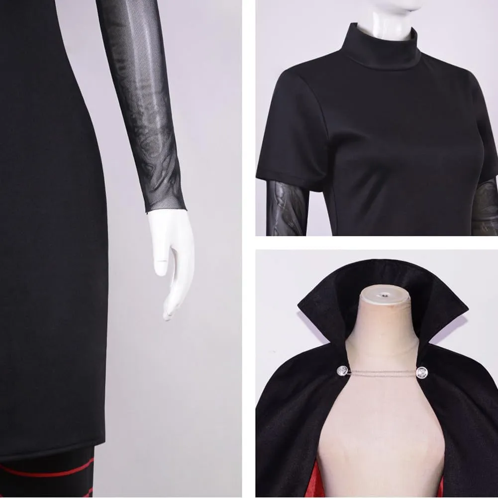 Mavis Cosplay Costume Mavis Cosplay Dress Cloak Full Set With Wig Halloween
