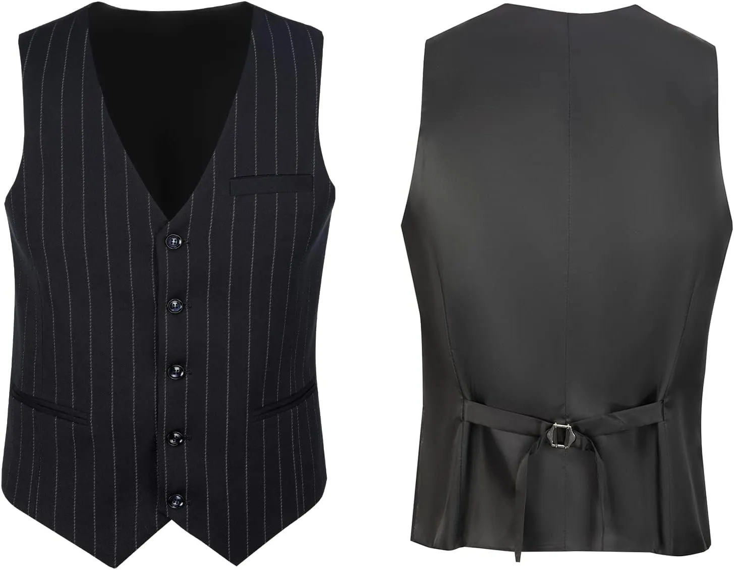Mens Suits Slim Fit 3 Piece Double Breasted Tuxedo Suit Jacket Vest Pants Set for Wedding Prom