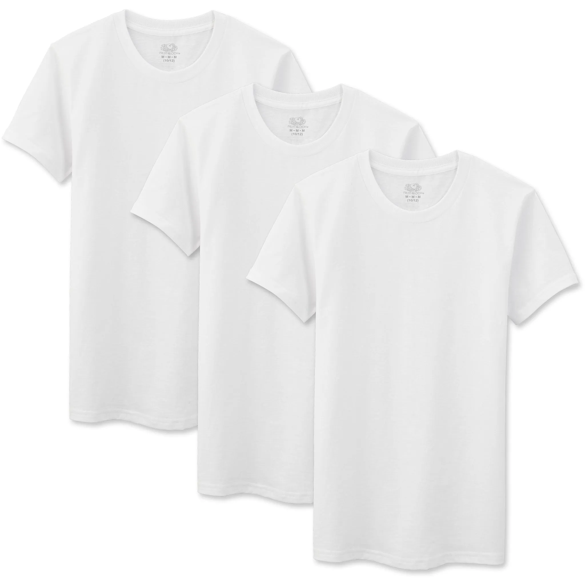 Men's T-shirts 3-pack White Crew 2828