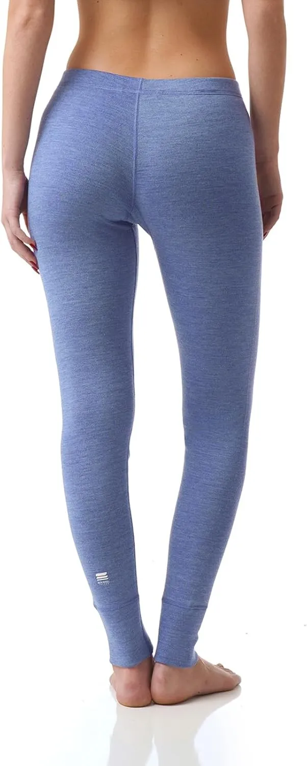 MERIWOOL Womens Base Layer 100% Merino Wool Heavyweight 400g Thermal Pants Leggings for Women