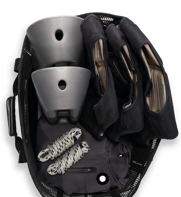 Mission Cassi Gear Tote BLK Waterproof Boat Bags | In Stock