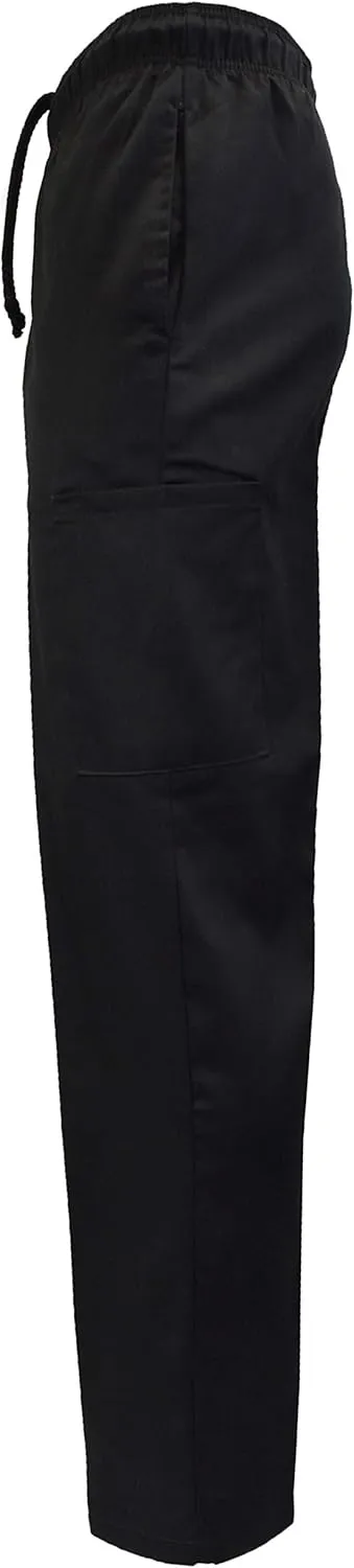 Natural Uniforms Classic 6 Pocket Chef Cargo Pants with Multi-Pack QTYS Available