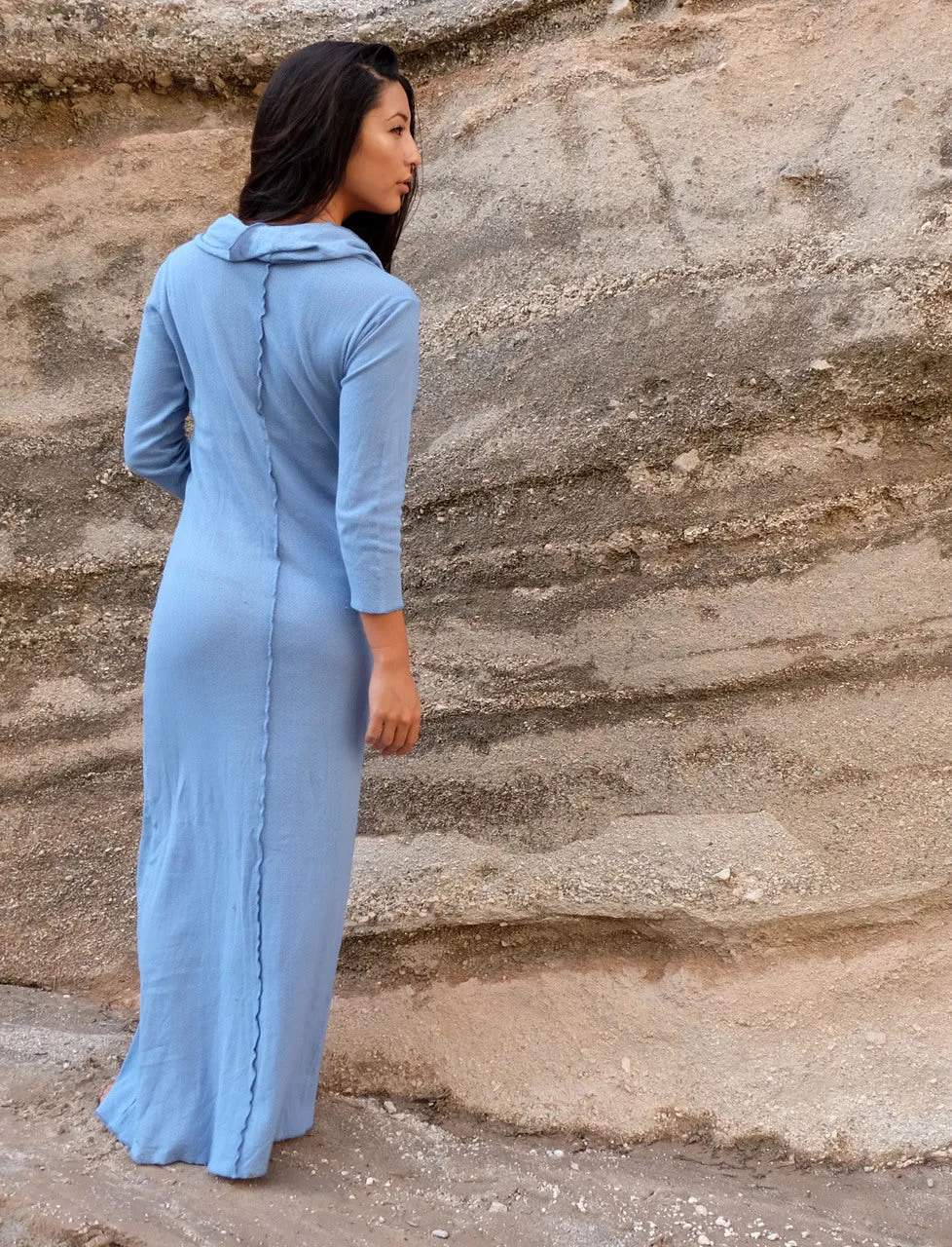 Nomad Warrior Pencil Long Dress