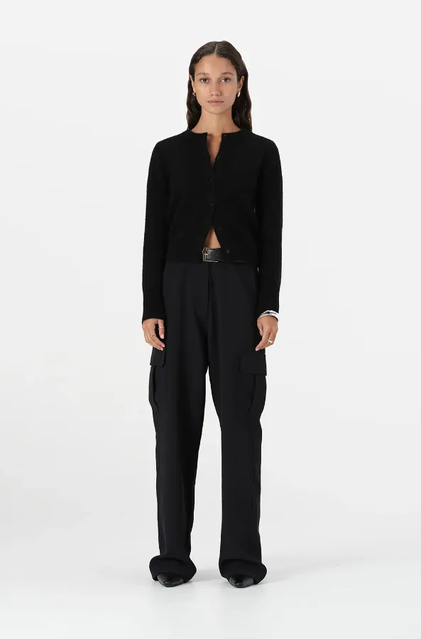 Rue Knit Cardi Black