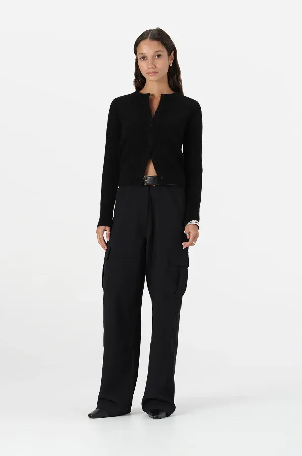 Rue Knit Cardi Black