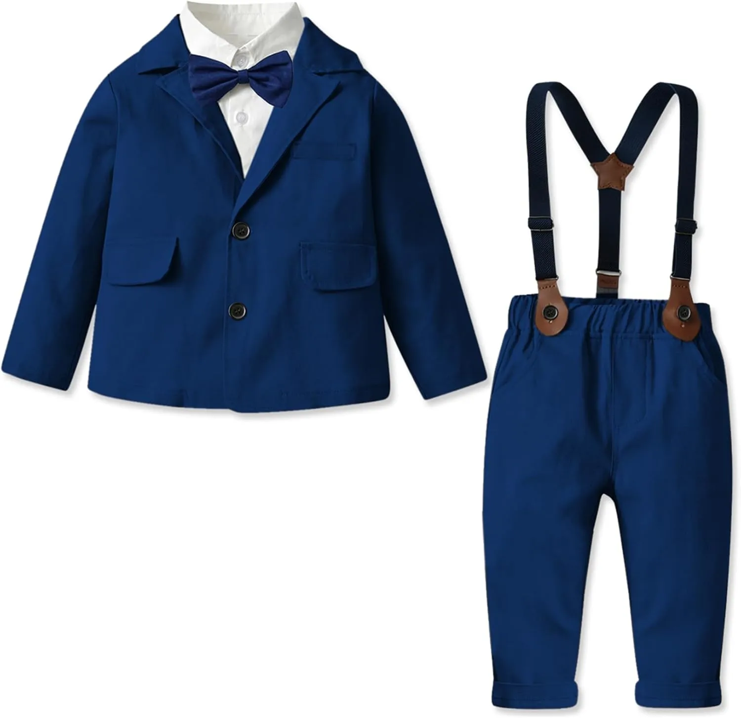 SANGTREE Baby Boys Gentleman Outfits Suits Set, 3 Months - 14 Years